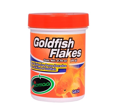 Goldfish Flakes 20gr Alimento para Peces Dorados - Biomaa 