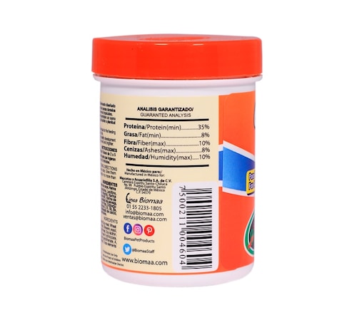 Goldfish Flakes 20gr Alimento para Peces Dorados - Biomaa 