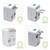Adaptador De Corriente Universal Internacional 4 En 1