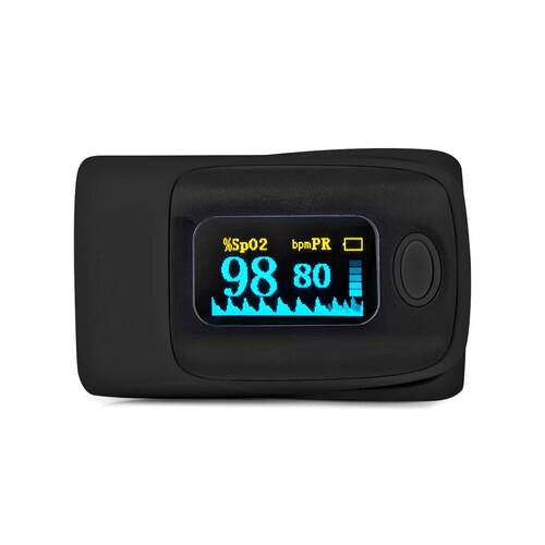 JZIKI OXIMETRO MEDIDOR DE PULSO NEGRO