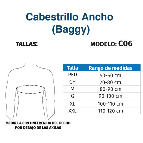 Cabestrillo Ancho Baggy Inmovilizador Brazo Adulto C06 Tynor