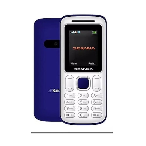 Celular Economico Basico Senwa S301 Azul  Nuevo 