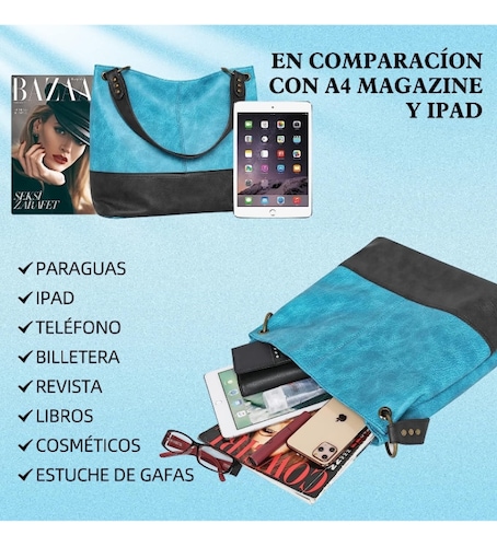 Bolsa de mano y hombro casual moderna impermeable 