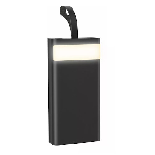Power Bank Portatil 30000mah Dual Puerto Con Linterna 