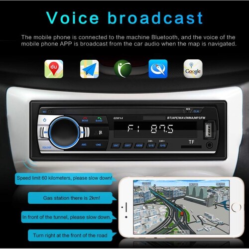 Reproductor Auto estereo Bluetooth