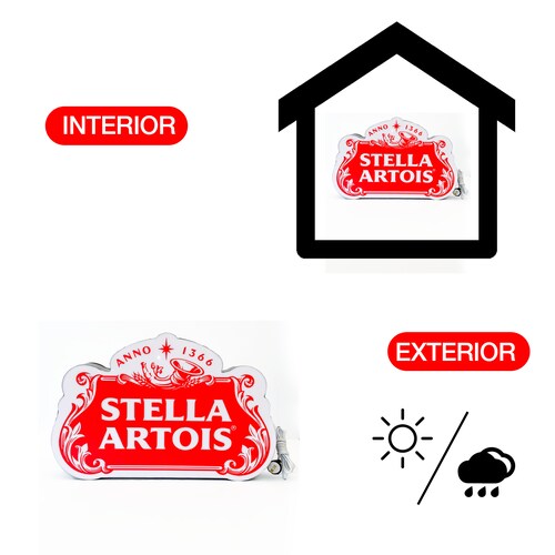 ANUNCIO LUMINOSOS CERVEZA STELLA ARTOIS