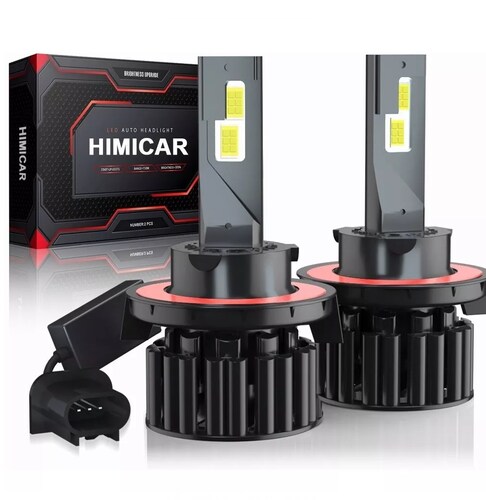 Kit De Focos Led De 4 Lados H4 H13 9007 Para Luz Alta Y Baja