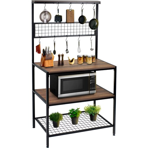 Rack Organizador Para Cocina Microondas Alacena Despensa