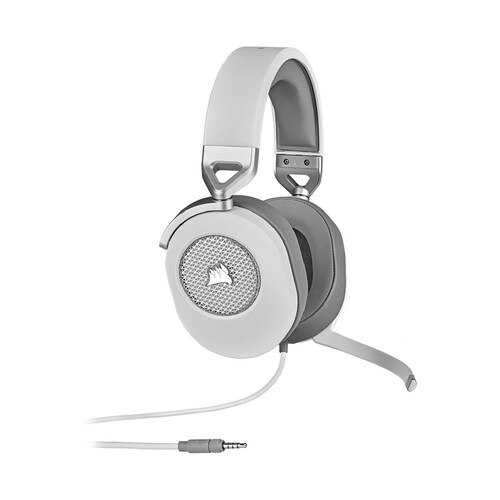 Diadema Corsair HS65 Blanco Alámbrica Surround 