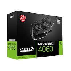 Tarjeta De Video Msi RTX4060 Ventus 2X 8Gb Black Oc 128 Bits Hdmi GDDR6 Pci Express 4.0