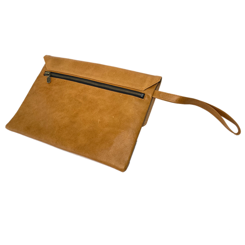 Sobaquera Terra de cuero natural marca DAJU