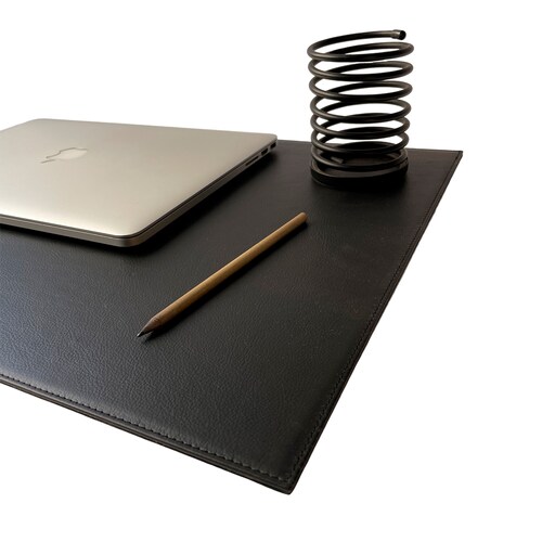 Tapete escritorio Carbono de cuero natural marca DAJU