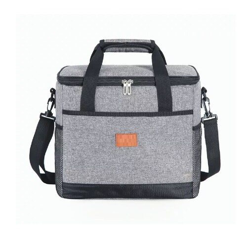 Hielera Portatil 25l Impermeable Bolsa De Aislamiento Gris