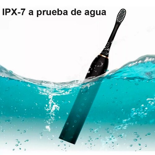 Cepillo De Dientes Eléctrico Sónico 4 Cabezales Carga Usb.