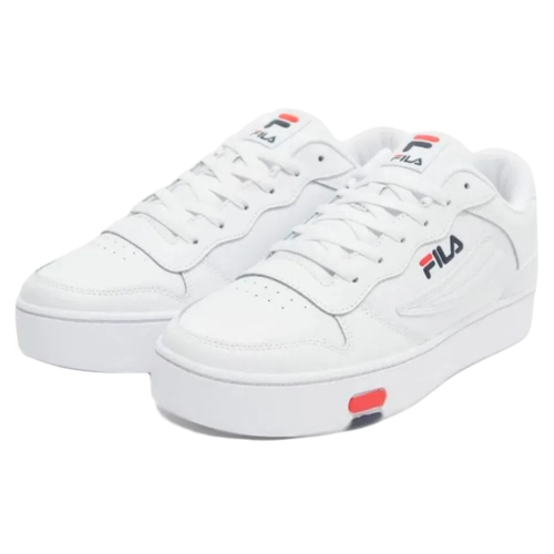 Tenis Fila Mgx 100 Blanco Azul Hombre 1cm01655 125.