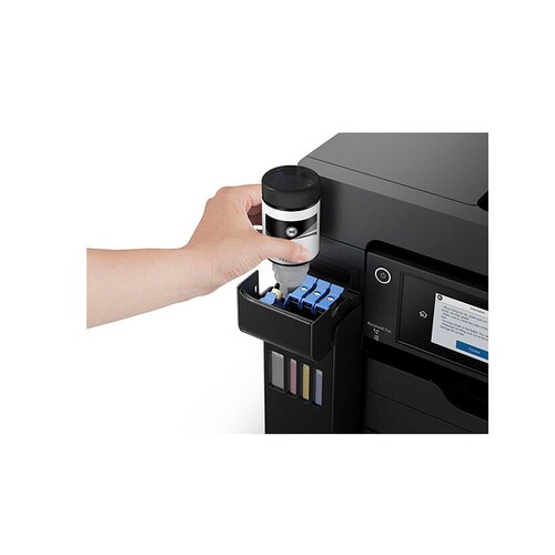 Multifuncional Epson EcoTank L15150 Color Inyección Tanque de Tinta Inalámbrico Negro.