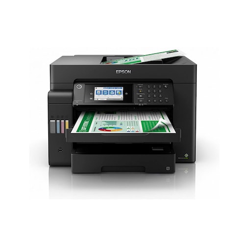 Multifuncional Epson EcoTank L15150 Color Inyección Tanque de Tinta Inalámbrico Negro.