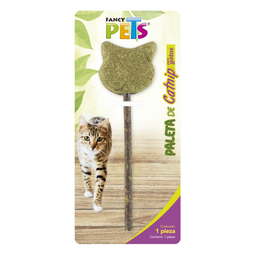 PALETA DE CATNIP GATO