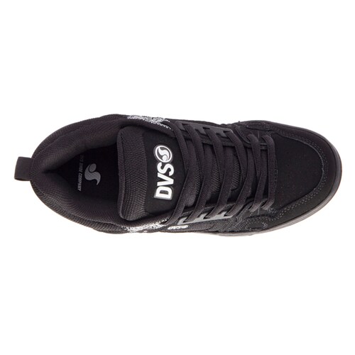 Tenis DVS Comanche 968 BLK WHT PRT.