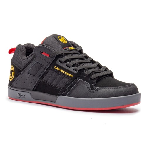 Tenis DVS Comanche 2.0+ 004 BLK YEL RED NBK.