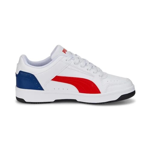 Tenis Puma Rebound Joy Low Blanco Rojo Unisex 381984 09