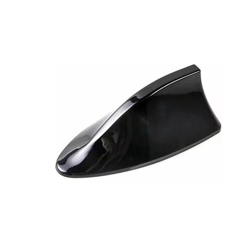 Antena Aleta De Tiburon Universal Techo Y Alerón Trasero Negro