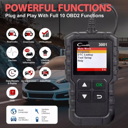 Escaner Automotriz Obd2 Multimarca Motor