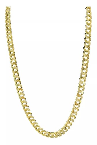 Hermosa Cadena Barbada En Oro De 10 Kilates + Regalo