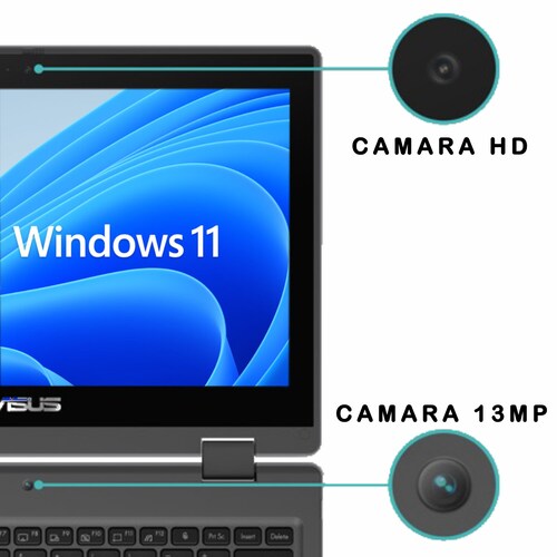 Mini Laptop Asus Br1100fk 2 En 1 4gb 64gb Ssd Windows Office