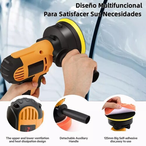 Pulidora Lijadora Para Autos Encerado Velocidad Ajustable