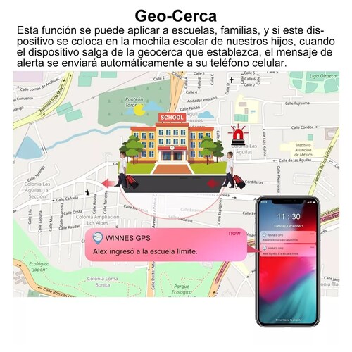 Rastreador Gps Portátil Para Vehículos, Mascotas, Niños