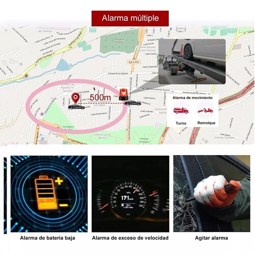 Rastreador Gps Portátil Para Vehículos, Mascotas, Niños