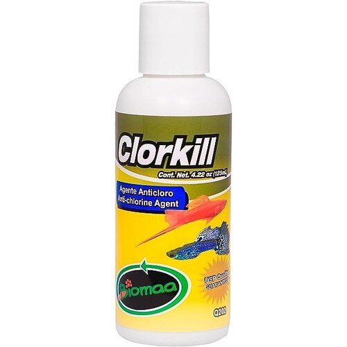 Clorkill Anticloro para Acuario 125 ml Biomaa