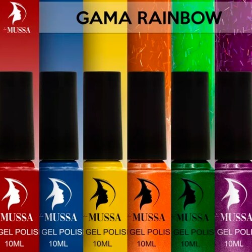 Gama Gel Esmalte Uv Semipermanente 6 Piezas