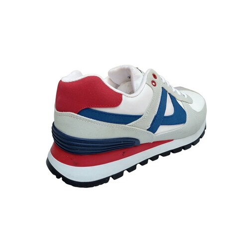 Tenis Panam Vaivén Lealtad Unisex Blanco/Gris/Azul