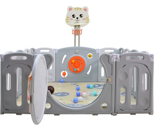Corral Seguridad Bebe Plegable Area Infantil Gimnasio Juegos