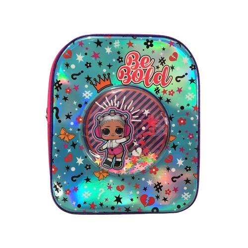 Mochila Preescolar Infantil Lol Surprise! Azul