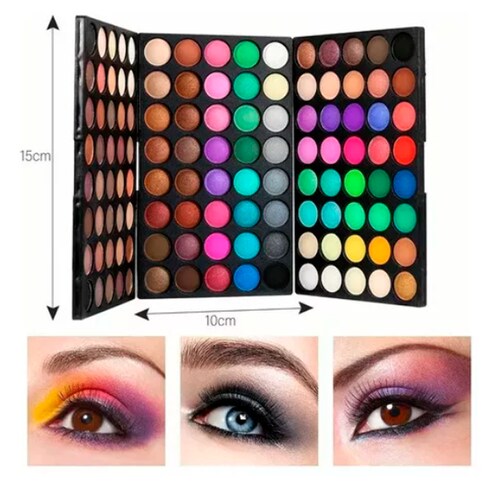 Juego De Paleta De Sombras De Ojos De 120 Colores