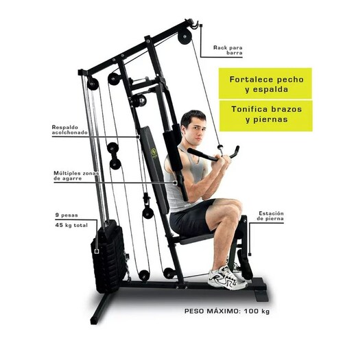 Gimnasio multifuncional Athletic Works WMMG-4201