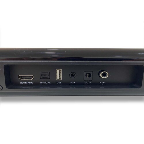 Barra De Sonido Con Subwoofer Audiobahn Hdmi/optical/bt/usb
