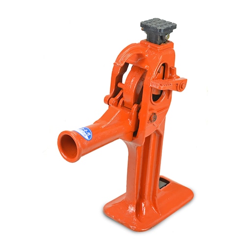 Gato mecánico ferrocarrilero - Los resortes ajustables incorporan resortes niquelados para resistir la corrosión - Ideal para manipular, levantar y transportar rails, Capacidad 20 toneladas