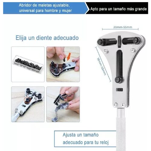 Juego Reparación Herramienta Relojero 185 Piezas