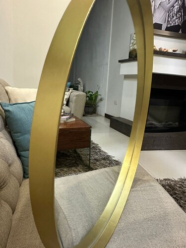 Espejo sin marco redondo fi 70 cm