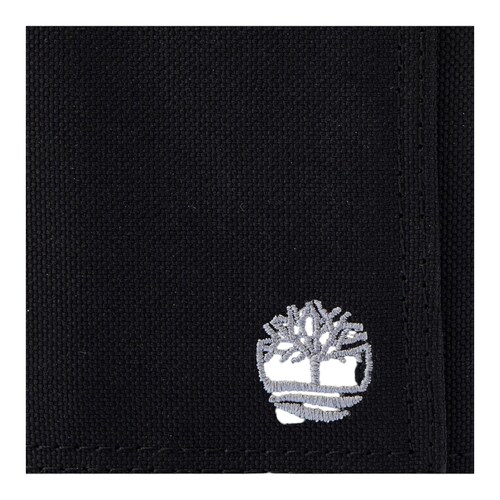 Cartera Timberland Trifold Nylon Negra Billetera.