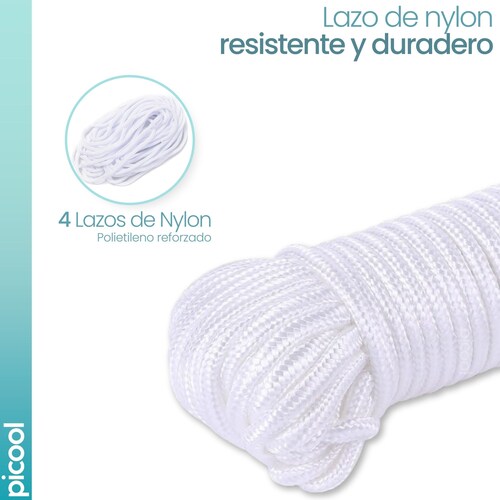 Kit Malla Sombra 4x5 Lona Reforzada Ganchos Argollas Y Lazo