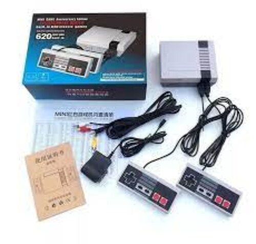 Consola Clásica Retro, Control Con 4 Botones 620 Juegos.