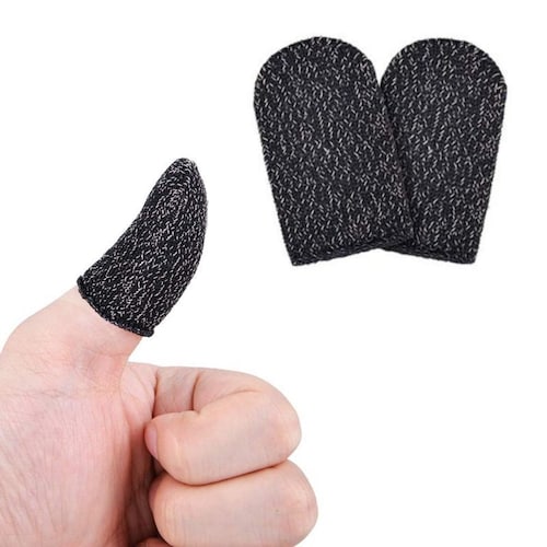 Guantes Fundas Dedos Gamer Antisudor Touch.