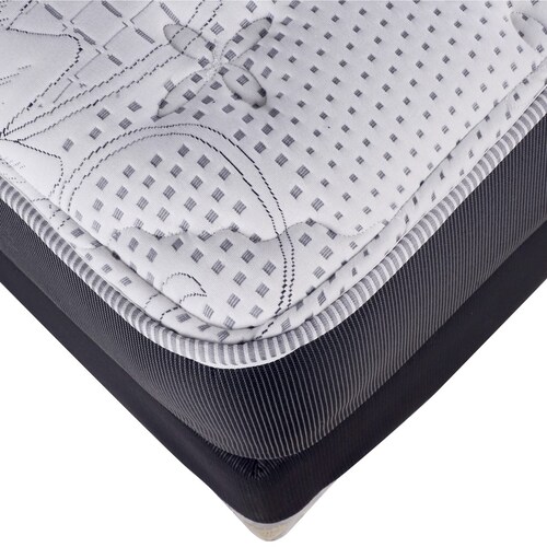 Juego De Box Y Colchon Kenia Spring Air - King Size.