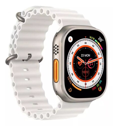 Reloj Smartwatch Mt78 Ultra Fralugio Nfc Hr Bp Spo2 Brújula