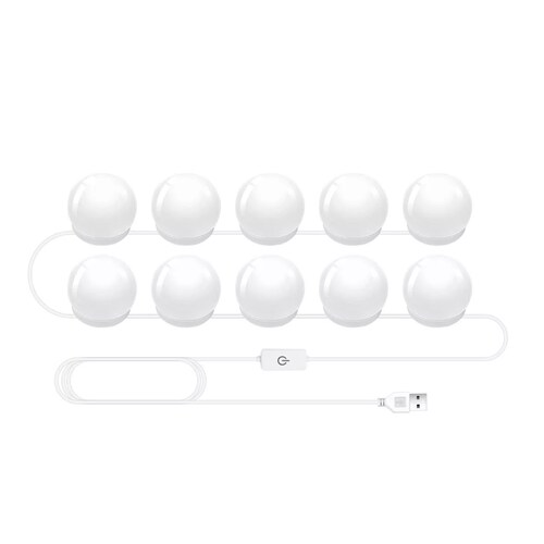 Focos Led Regulables Para Espejo De Tocador, 10 Uds.